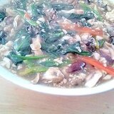 牡蛎と豆腐の中華風あんかけ（？）